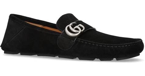 gucci urban suede tassel driving loafers|Gucci wedge loafers.